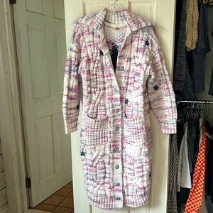 Anthropologie Pilcro Star duster cardigan sweater XS